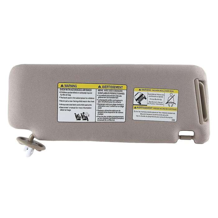 Car Sunshield Sunvisor with Mirror Interior Sun Visor Beige for 4runner 2010-2023 74320-35a91-b1
