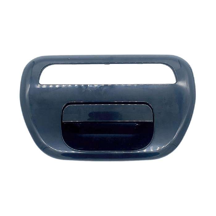 Car Tail Gate Cover Plate Rear Gate Cover Bright Black Outside Handle for Triton L200 2006-2015 Mn1