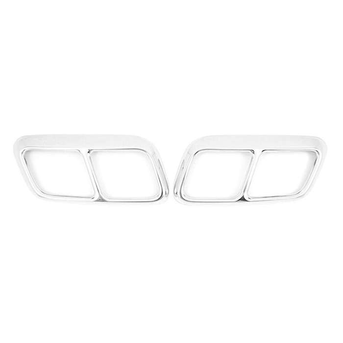 Car Tail Throat Trim for Sport 2018-2022 Exhaust Pipe Cover Exhaust Muffler Tail Pipe Cover Trim