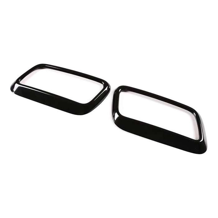 Car Tail Throat Trim for Sport 2018-2022 Exhaust Tail Pipe Cover Trim Single Frame Gloss Black