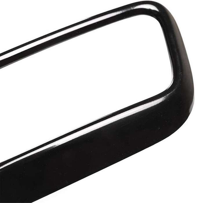 Car Tail Throat Trim for Sport 2018-2022 Exhaust Tail Pipe Cover Trim Single Frame Gloss Black