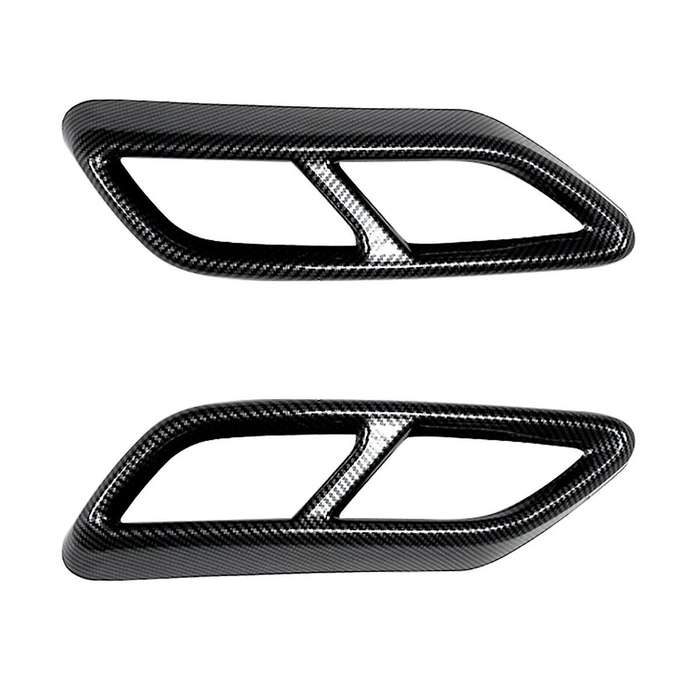 Car Tail Throat Trim Frame Exhaust Pipe Exterior Accessories for A3 8y Sportback Sedan 2021+ A