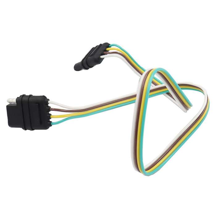 Car Taillight Power Cable 4-Pin American Trailer Harness 4Hole SAE Adapter Trailer Cable Trailer Lig
