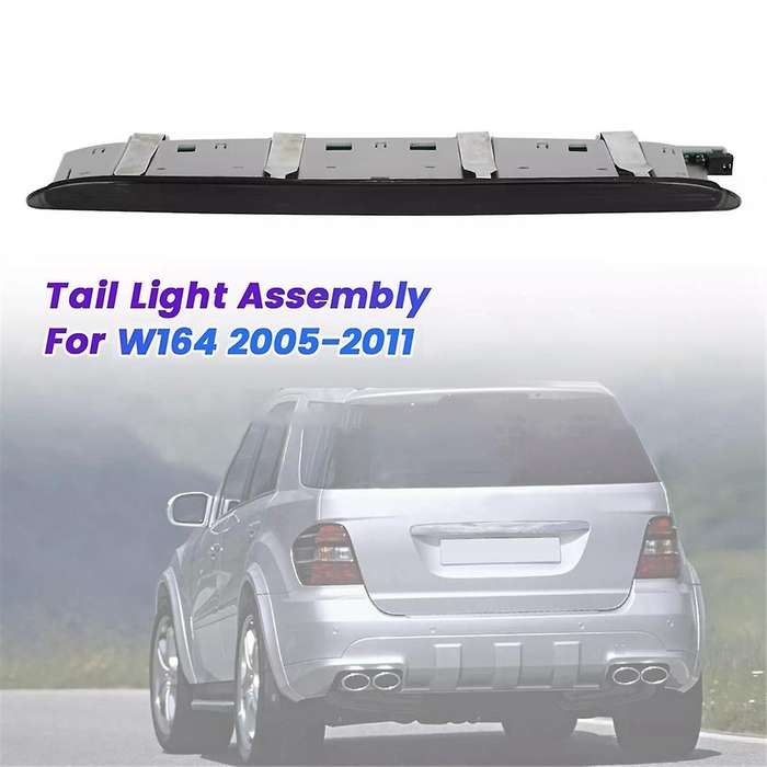 Car Third 3RD High Brake Light Lamp A1648201056 for ML-Class W164 2005-2011 Rear Stop Tail Light Bla