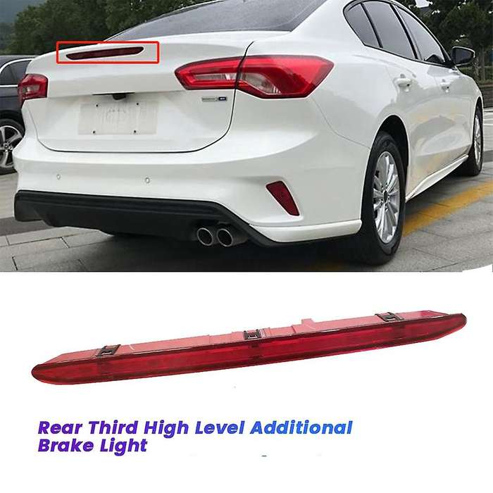 Car Third High Level Additional Brake Light JX7B-13A601-AD for Focus 3 III 2018-2023 Rear Tail Stop