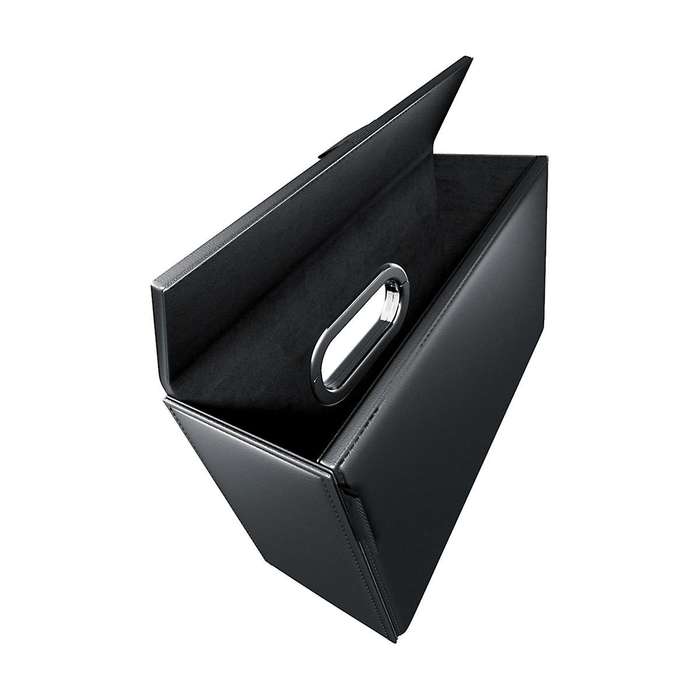 Car Tissue Box Holder Leather Car Center Console Armrest Napkin Box Sun Visor Backseat Tissue Case w