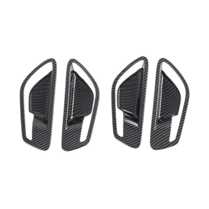 Car Trim Carbon Fiber Styling Inside Door Handle Bowl Cover for NX4 2021 2022