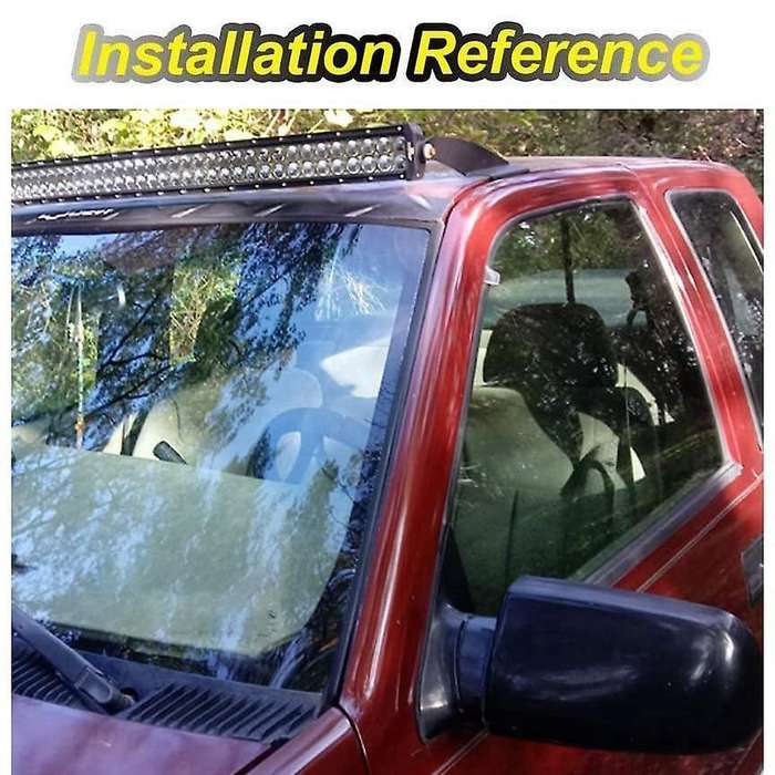 Car Truck Roof Led Light Mount Bracket Curved Bar for K1500 K2500 K3500 1989 - 1998