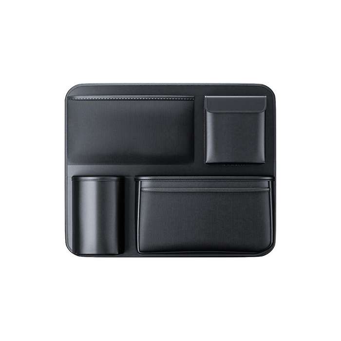Car Trunk Hanging Bag Leather SUV Seat Back Storage Bag Rear Seat Tools Water Cup Organizer Pocket S