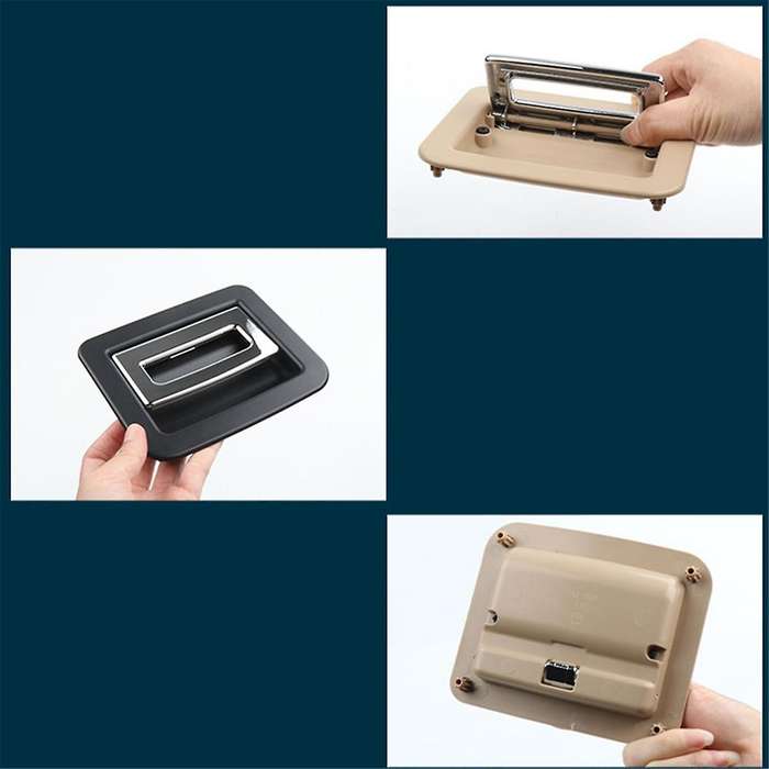 Car Trunk Liner Cover Handle Trunk Carpet Handle for 2010-2016 Trunk Floor Handle Beige