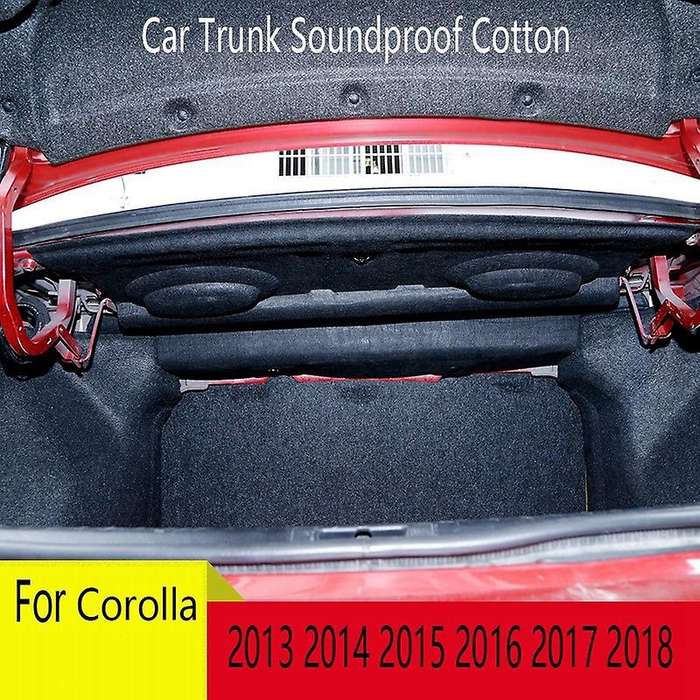 Car Trunk Soundproof Acoustic Absorption Mat for 2013 2014 2015 2016 2017 2018