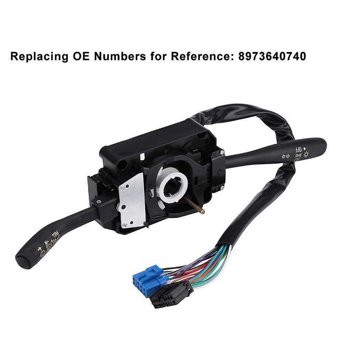 Car Turn Signal and Wiper Control Combination Switch 8973640740 for Npr Nqr