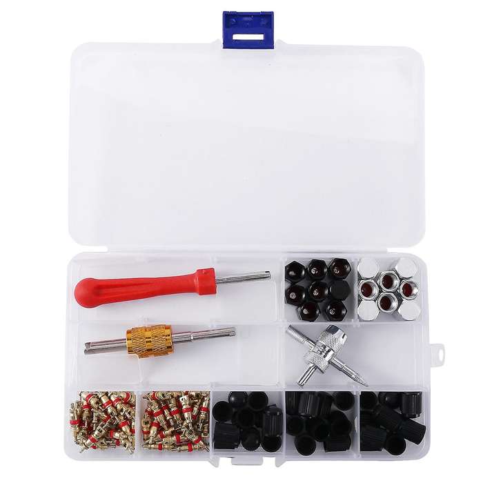 Car Tyre Valve Repair Tool Kit Motorcycles Installation Tools Electric Vehicles Accessoires Tyre Val