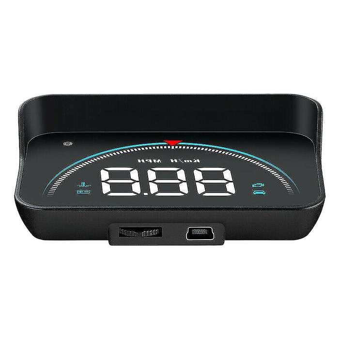 Car Universal HUD Head Up Display OBD II/GPS Interface,Car Speed Projector MPH meter Car Oil Consump