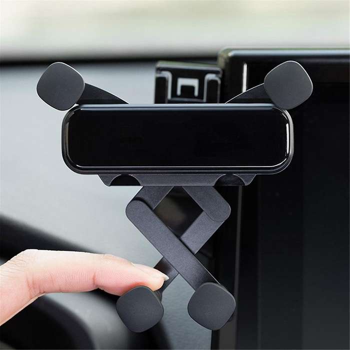 Car Universal Gravity Phone Holder Electric Auto Cellphone Stable Stand Support Adapt to 10.25in Fo