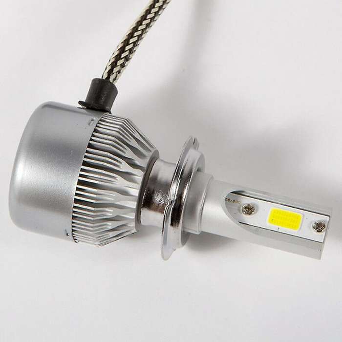 Car Universal Led Headlights H7 Super Bright High and Low Beam Headlight Bulb Integrated Front Fog L