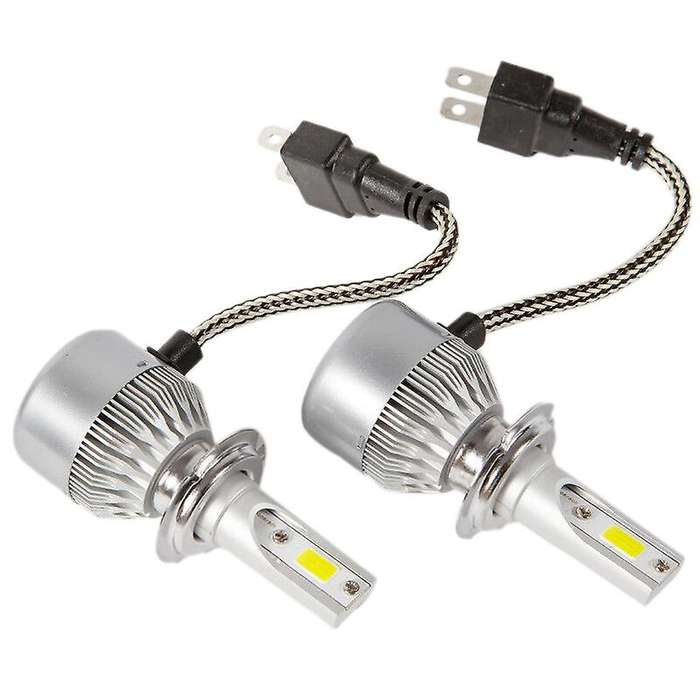 Car Universal Led Headlights H7 Super Bright High and Low Beam Headlight Bulb Integrated Front Fog L
