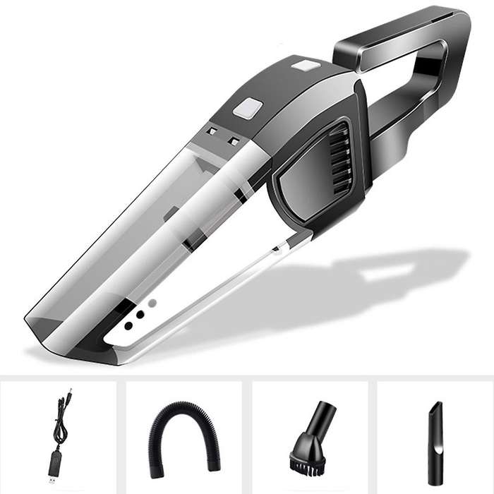 Car Vacuum Cleaner Handheld DC 12V 120W Cordless Wet and Dry Dual Use Auto Portable Vacuums Cleaner