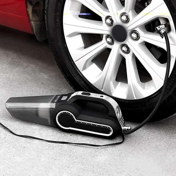 Car Vacuum Cleaner,120W 4 in 1 Handheld Car Pump Handheld Vacuum Cleaner with 3.7M Power Cord for Ca