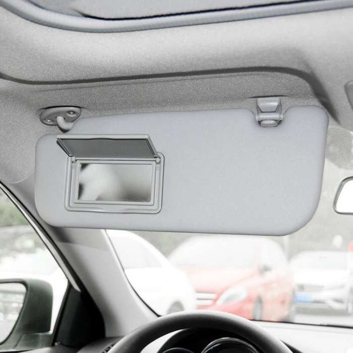 Car Visor Makeup Mirror Right for Levin 2014-2019 Windscreen Visor Auto Accessories Gray