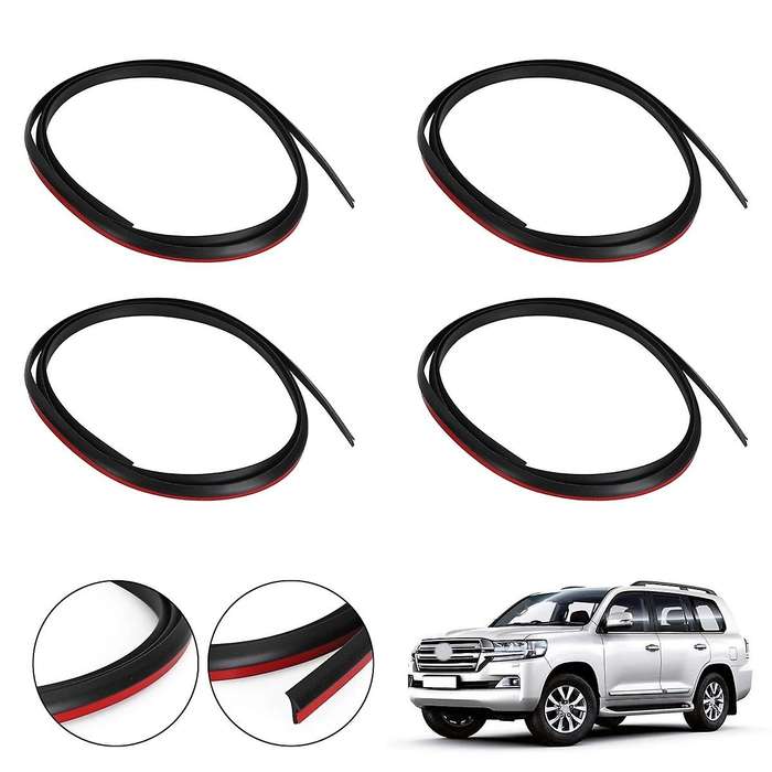 Car Wheel Eyebrow Rubber Seal for 80 Series FJ80 HDJ80 Car Accessories 538516002001