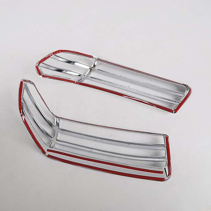 Car Wheel Eyebrow Light Cover Trim for JL JT 2018-2020, Silver