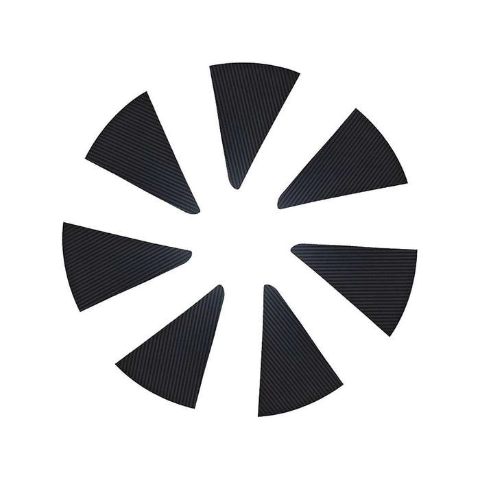 Car Wheel Tire Hub Cover Sticker Trim Pvc Carbon Fiber for Model 3 2024 Exterior Accessories