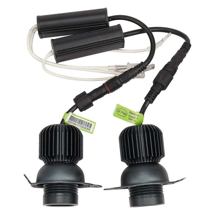 Car White 12V40W LED Angel Eye Headlight Angel Eye Aperture Suitable for - E90 E91 328I 335I 2009-20