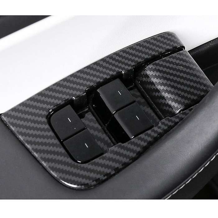 Car Window Control Panel Cover Button Trim for Model 3 Model Y 2021 Accessories