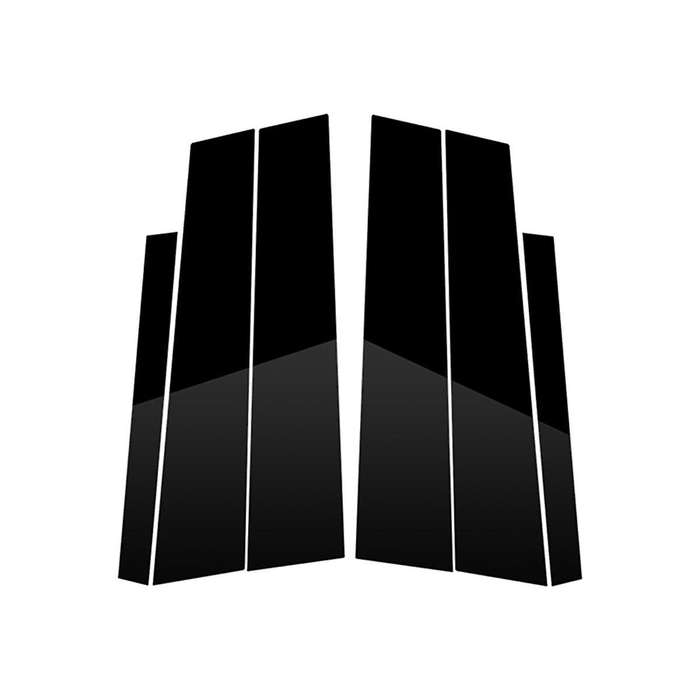 Car Window Door Column B C Pillar Post Cover Trim Sticker for -V 2007-2011 Door Center Pillar Sequin
