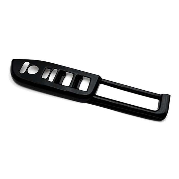 Car Window Glass Lift Button Trim Switch Cover Door Armrest Panel for N-BOX JF5 JF6 2023 Gloss Blac