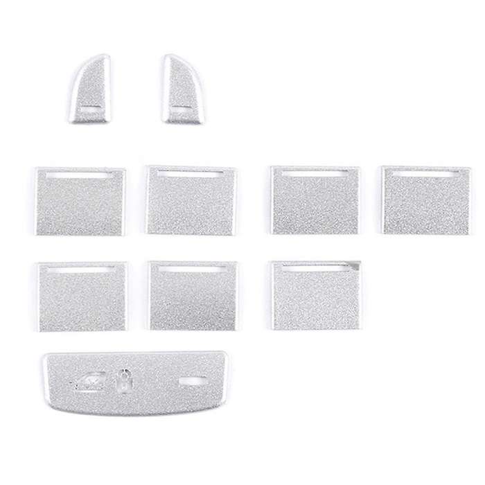 Car Window Lift Button Trim Stickers Accessories for XE 15-19 XF 16-20 F-Pace 16-20 E-Pace