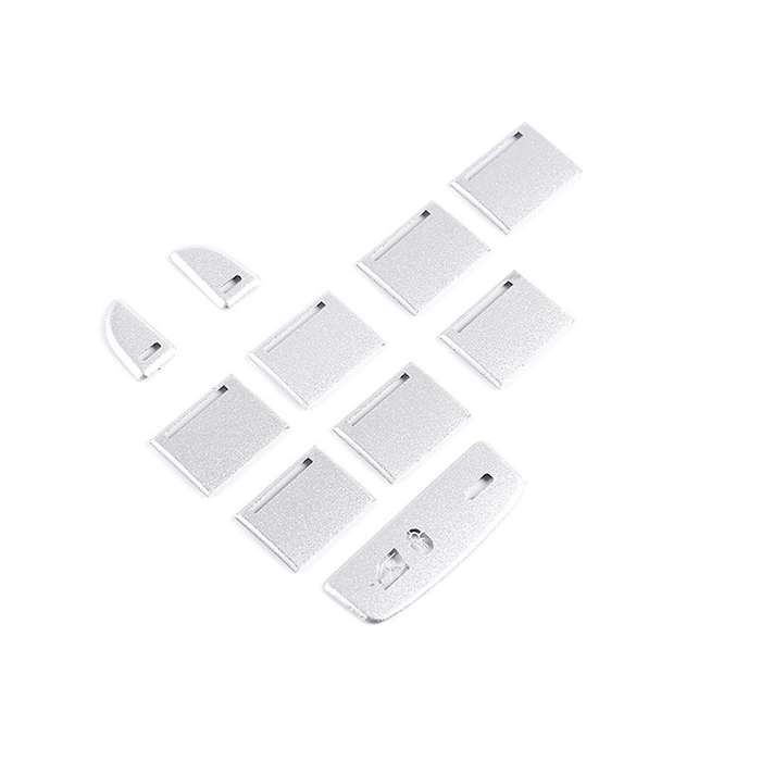 Car Window Lift Button Trim Stickers Accessories for XE 15-19 XF 16-20 F-Pace 16-20 E-Pace