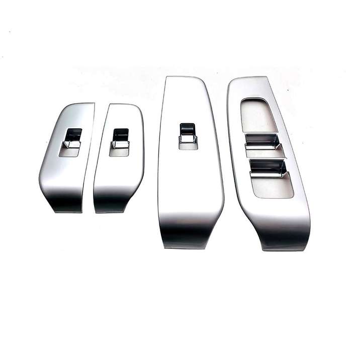 Car Window Lift Switch Button Frame Cover Trim for 2021 Note E13 Chrome