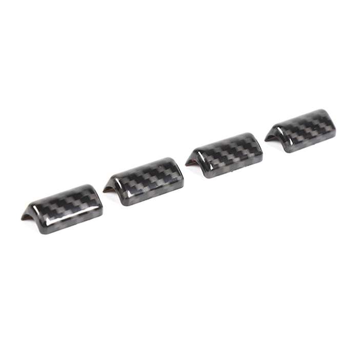 Car Window Lifting Switch Button Trim Cover ABS for Jimny 2019 2020 2021 Accessories (Carbon Fiber)