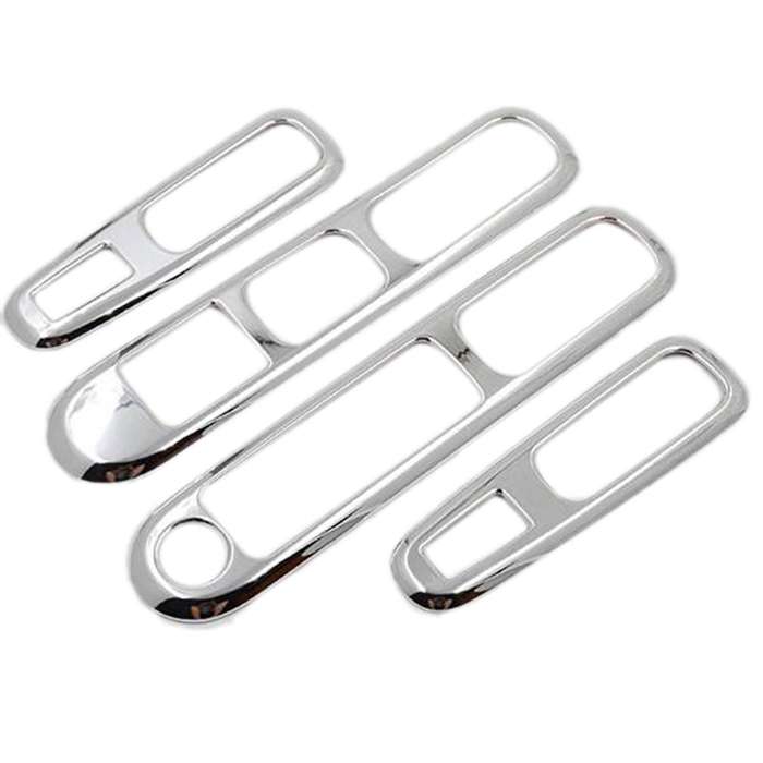 Car Window Lifter Panel Frame Decoration Cover Trim Sticker for 3008 2012 - 2015