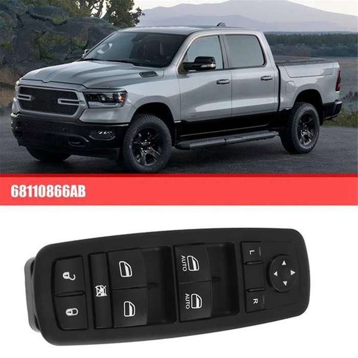 Car Window Switch Front Left Driver Side for Ram 1500 2013-2015 68110866aa