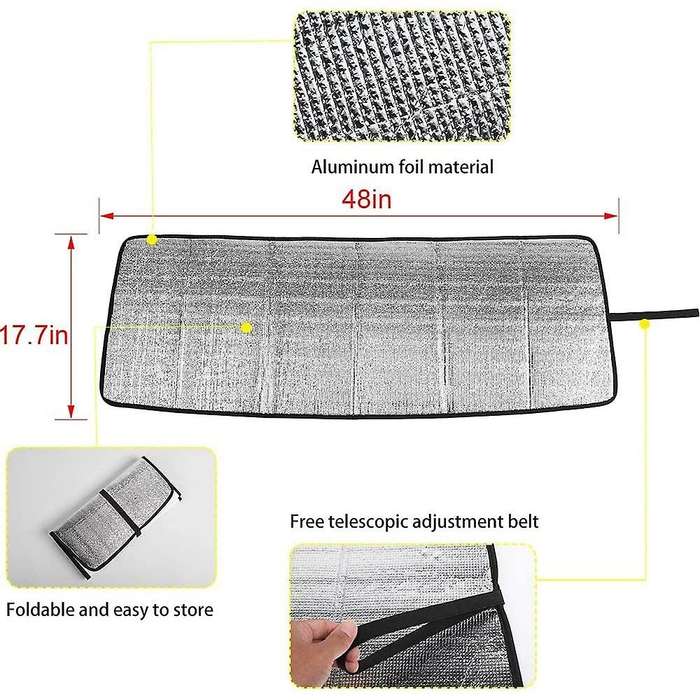Car Windshield Sunshade Shade Cover for Jimny 2019 2020 Insulation Protection Sun Visor Accessories