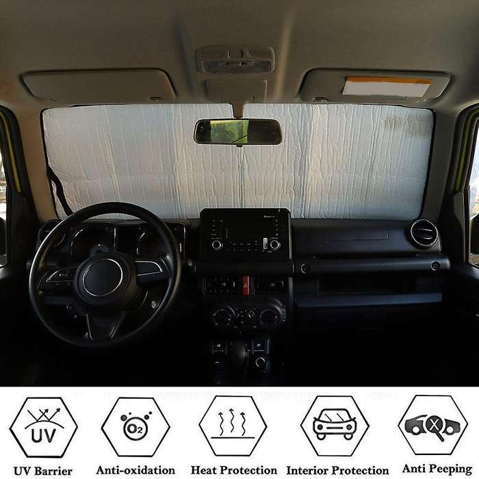 Car Windshield Sunshade Shade Cover for Jimny 2019 2020 Insulation Protection Sun Visor Accessories