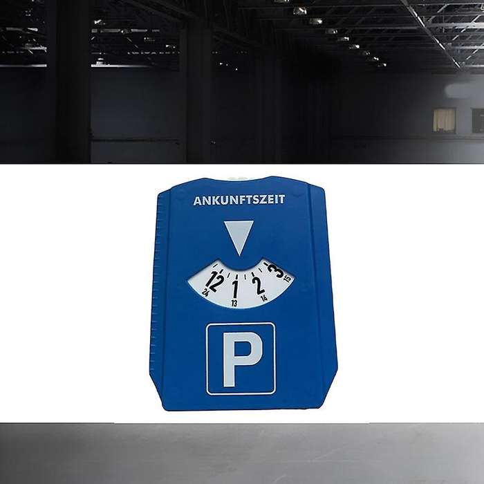 Car Windshield Snow Shovel Time Display Disc Return Time Note Ice Scraper Car Parking Time Sign Time
