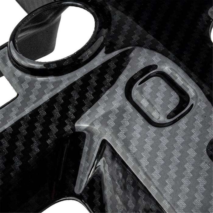 Carbon Fiber Abs Dashboard Instrument Panel Cover Trim for 2006-2011