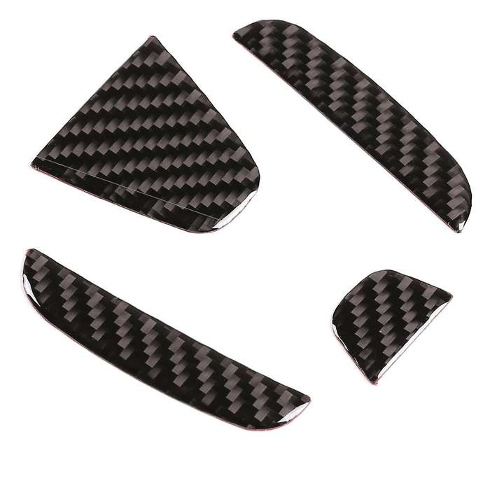 Carbon Fiber ABS Outside Decoration Stickers Cover Trim for -V 2016-2019 Car Stylings