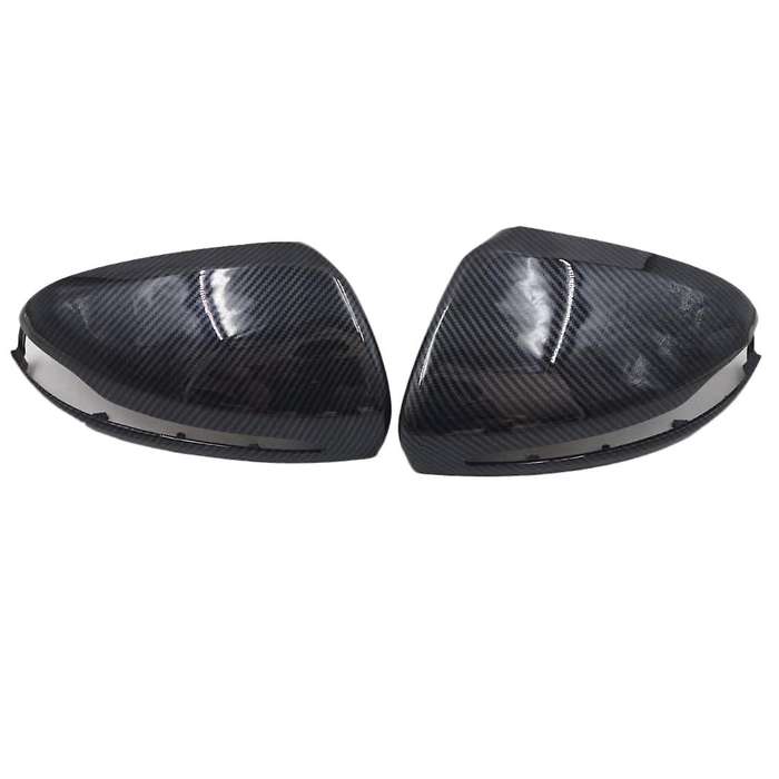 Carbon Fiber ABS Side Rear View Mirror Cover Replacement for B C E S GLC Class W205 W213