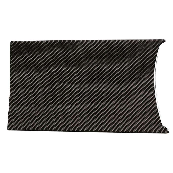 Carbon Fiber ABS Rear Air Conditioning Frame Anti-Kick Panel Trim for 2014-2018 Decoration Stickers