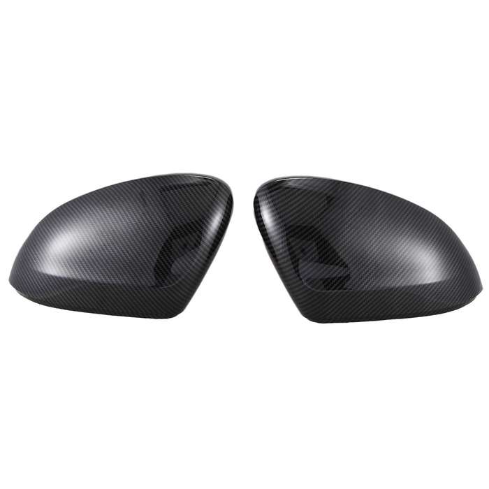 Carbon Fiber ABS Side Rear View Mirror Cover Replacement for B8 2017-2020 CC 2019-2020