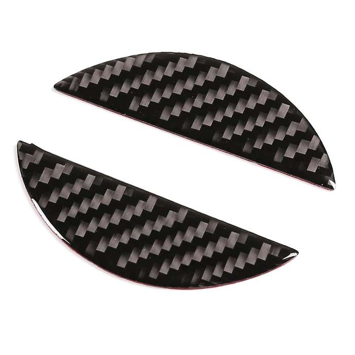Carbon Fiber ABS Sign Panel Cover Decorate Trim for 2014-2018 Car Stylings