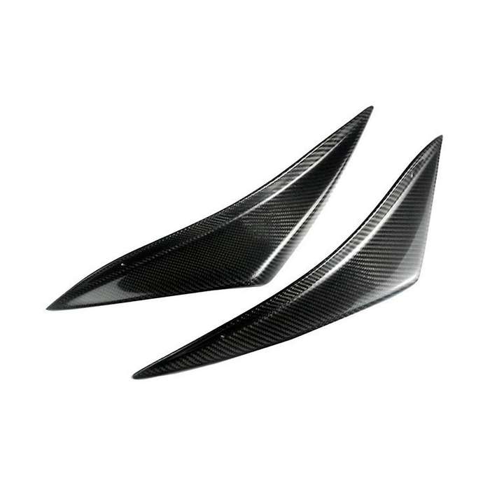 Carbon Fiber Car Front Side Canards Splitter Spoiler Fit for C7 2014-2015