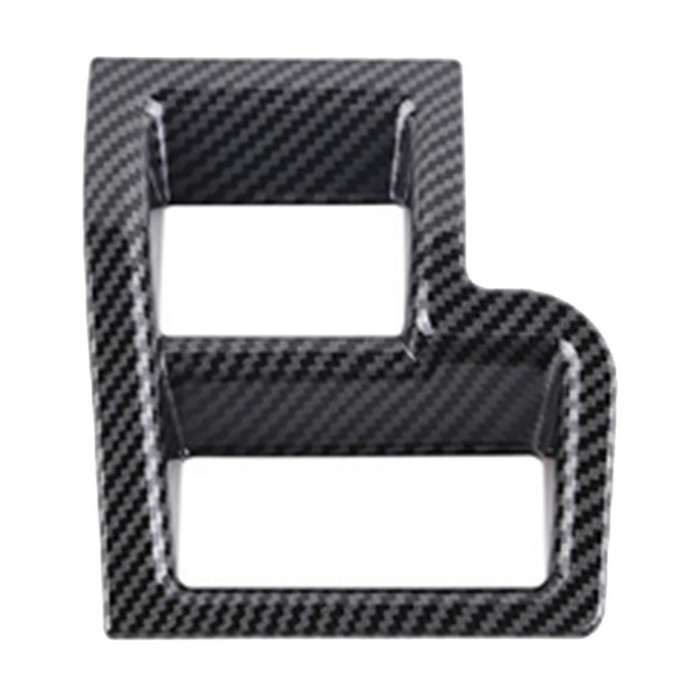 Carbon Fiber Car Front Left Multifunction Button Frame Panel Trim Frame Cover Sticker for Spacia 201