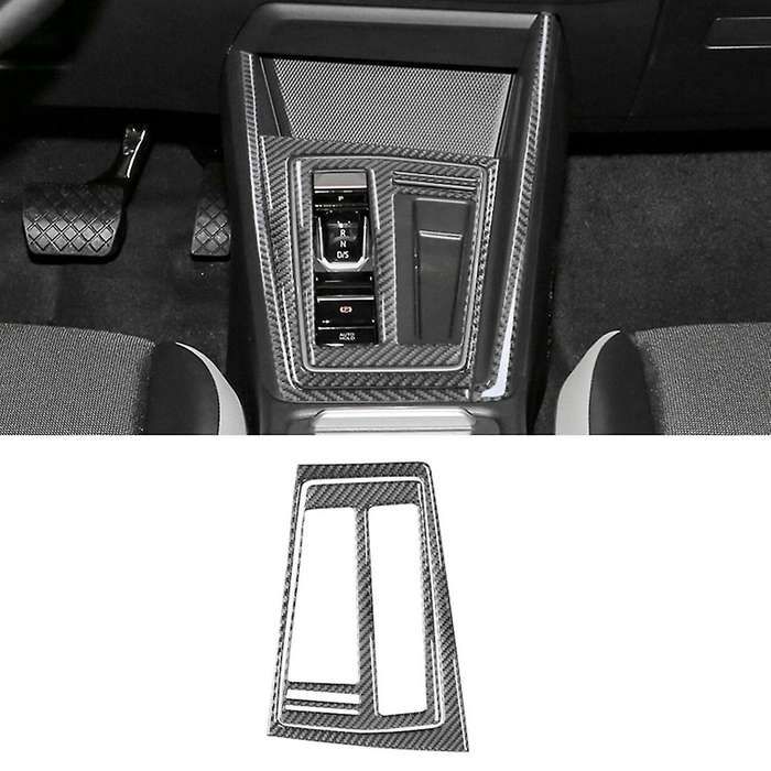 Carbon Fiber Car Gear Shift Knob Panel Decoration Stickers Interior Accessories for Golf 8 MK8 2021