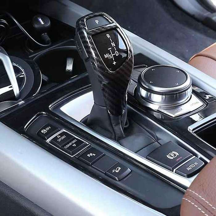Carbon Fiber Car Gear Shift Knob Cover for F20 F22 F23 F30 F34 F35 F32 F33 F36 F06 F12 F13 F25 F26